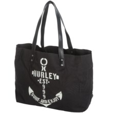 63%OFF トートバッグ （女性用）ハーレーおてんばキャンバスビーチトートバッグ Hurley Tomboy Canvas Beach Tote Bag (For Women)画像